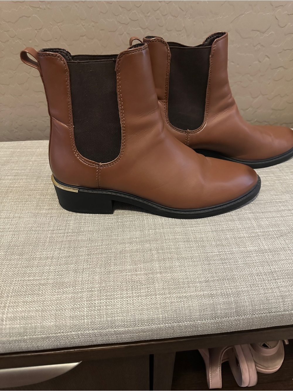 Women's Steve Madden Brown Chelsea Ankle Boots